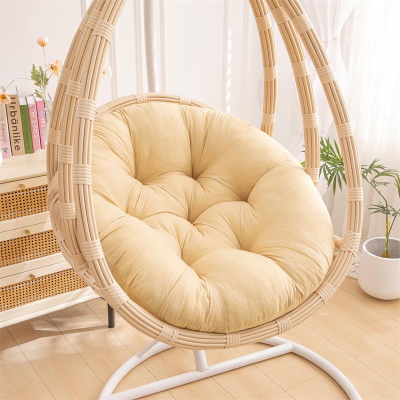 Coussin pour chaise œuf suspendue ergonomique contre l'inconfort d'assise