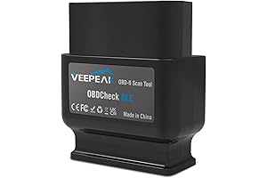 Veepeak OBDCheck BLE Bluetooth OBD II Scanner for iOS & Android