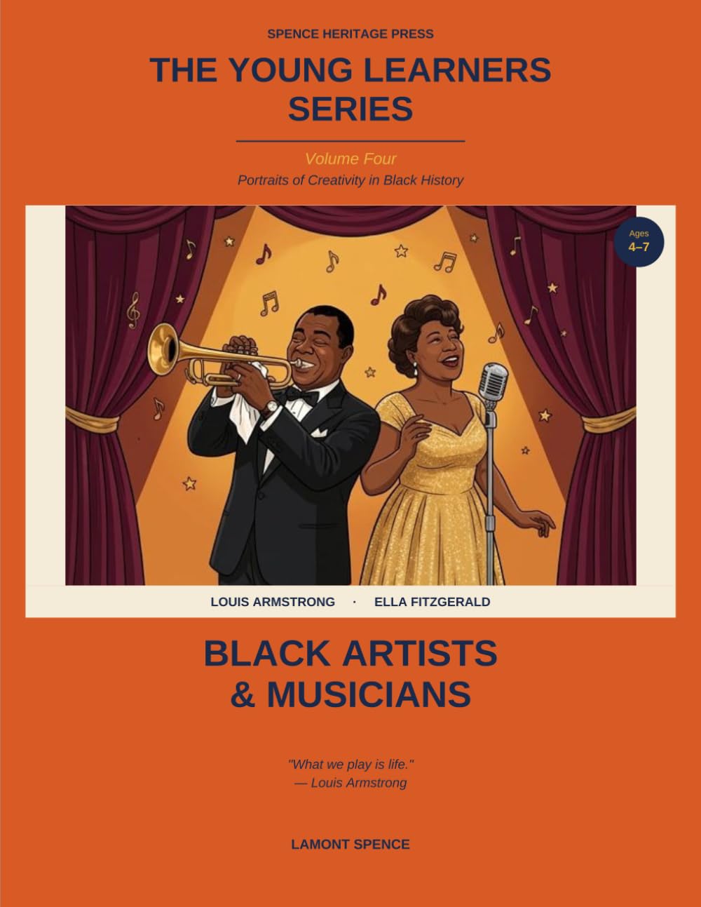 The Young Learners Series - Volume 4: Portraits of Creativity in Black History: Black Artists and Musicians