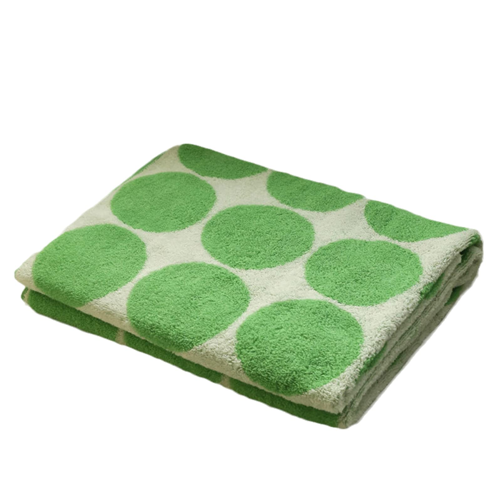 Asciugamano da bagno in cotone pettinato a pois, ad asciugatura rapida, assorbente, super morbido, per piscina, spiaggia, accessori da bagno