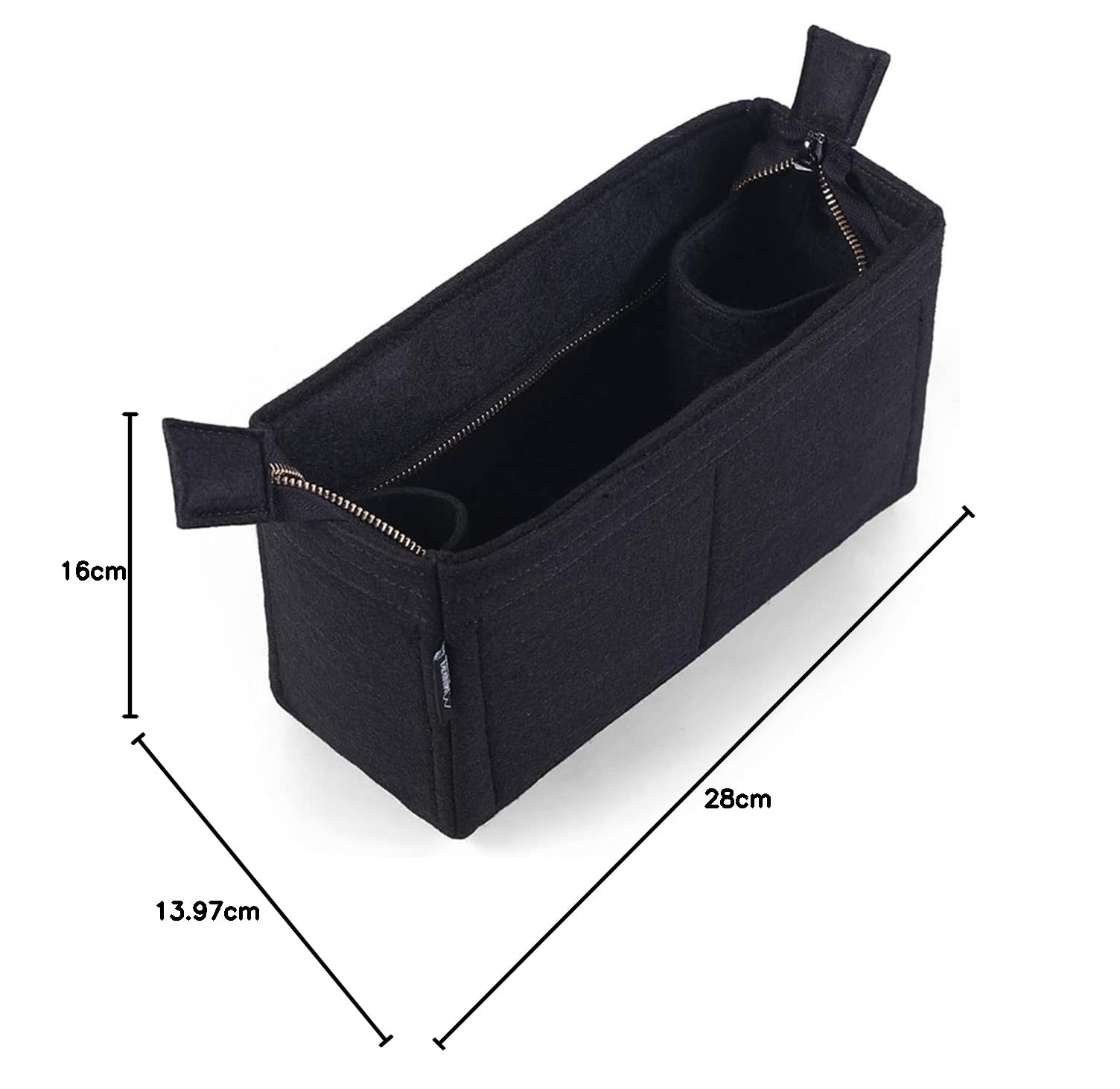 Organizador de bolso para compras Chanel 2086Black-C