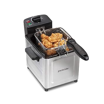Proctor Silex 35041 Proctor Silex Professional Style Deep Fryer, Stainless Steel