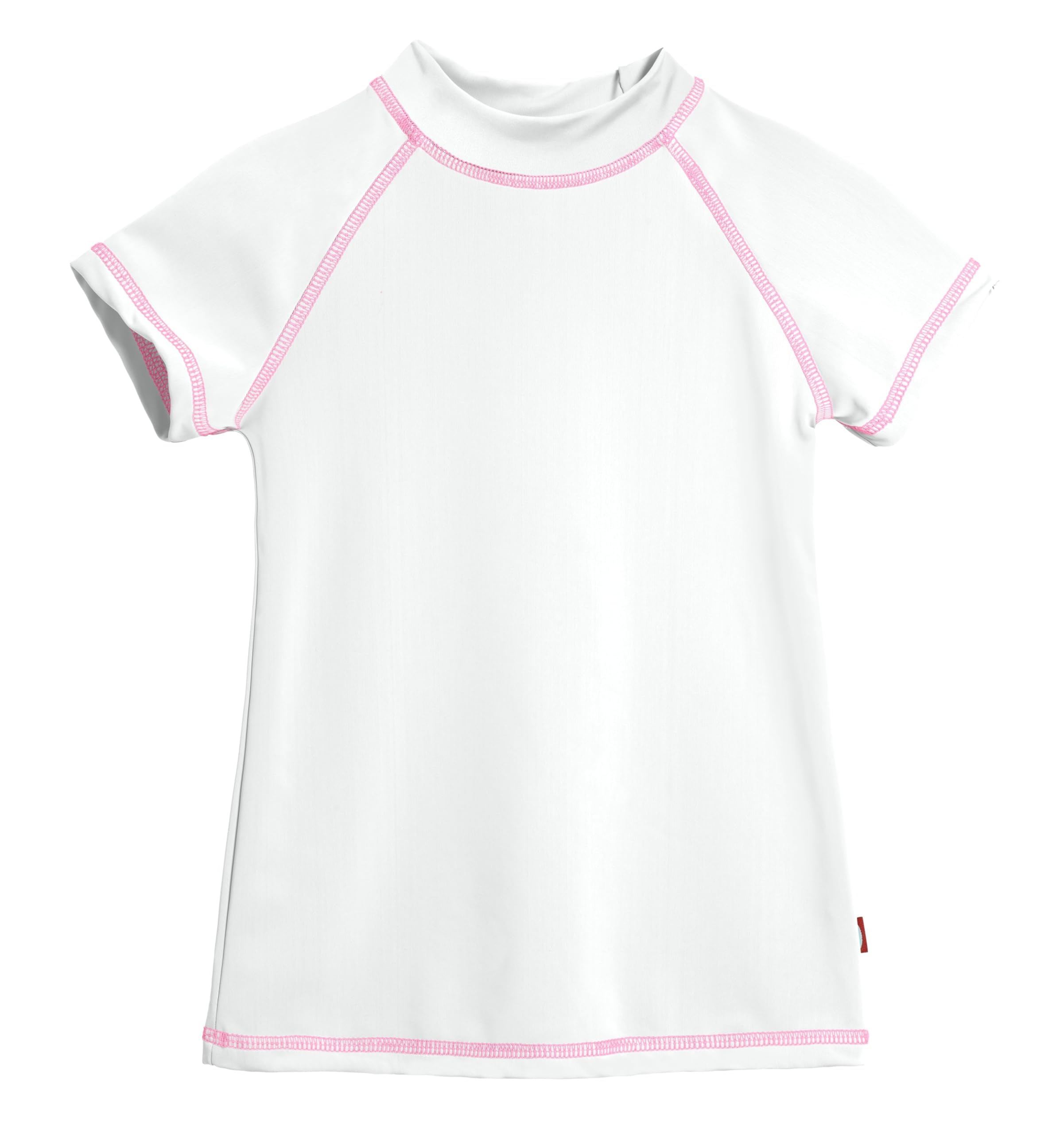 City Threads Long Sleeve Rash Guard for Girls UPF 50+, Girls Swim Shirt Made in the USA