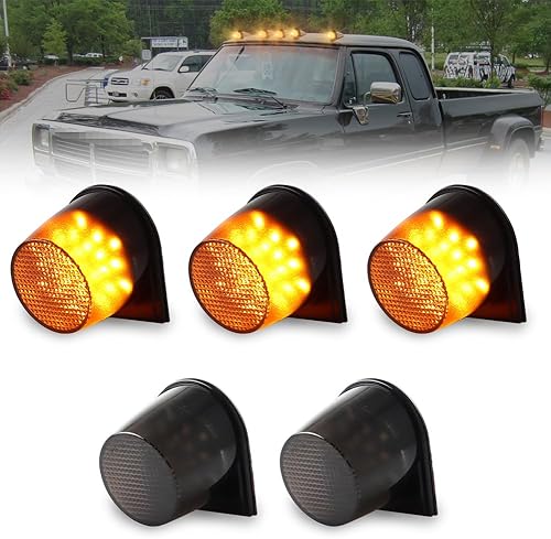 ATROVI LED Cab Roof Marker Lights Cab Roof Running Top Marker Light for Dodge W1