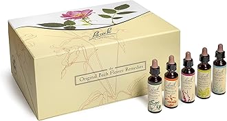 Bach Flower Remedies Card Box Set (38 x 20ml Flower Essences) Complete Bach Flower Remedy Set with Mixing Bottle, Contains 1-38 Essences plus Mixing Bottle