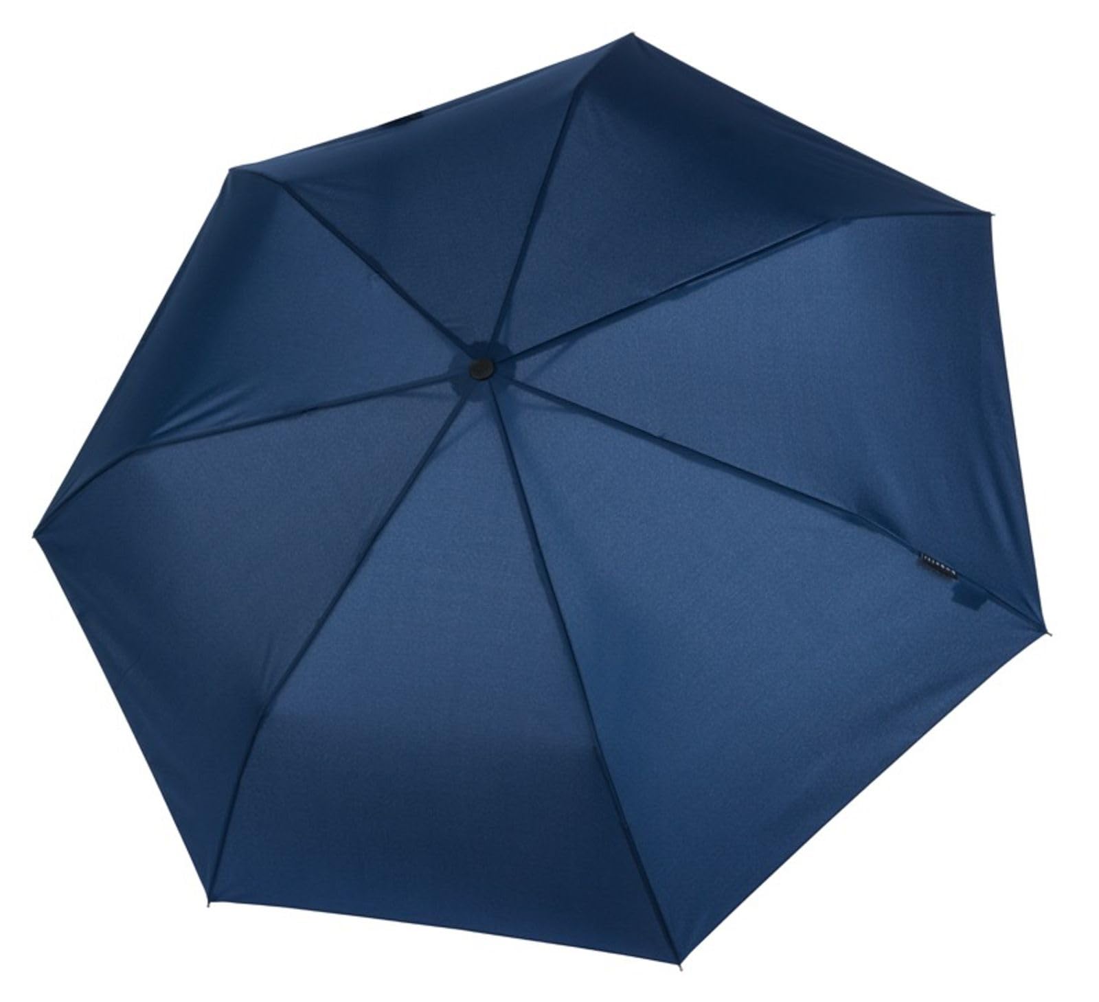 BUGATTI Buddy Duo Parapluie de poche 27 cm, bleu marine, 89 cm