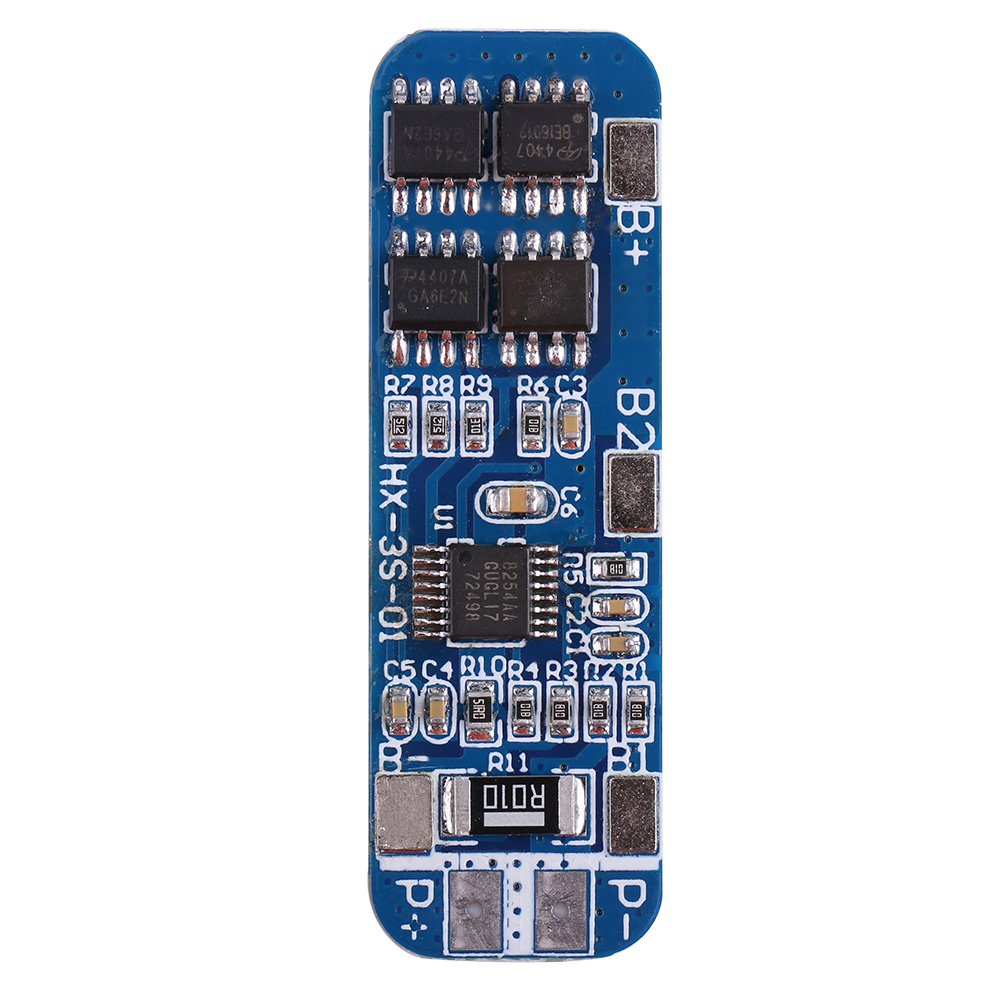 3S 11.1V-12.6V Protection Board for Lithium Battery Overcharge Discharge Short Circuit Protection Low Power Consumption PCB Module(9-10A)