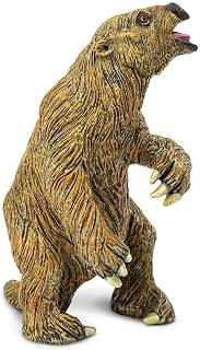 Safari Ltd. Megatherium (Giant Sloth) Figurine - Detailed 4.5" Plastic Model Figure - Fun Educational Play Toy for Boys, Girls & Kids Ages 3+