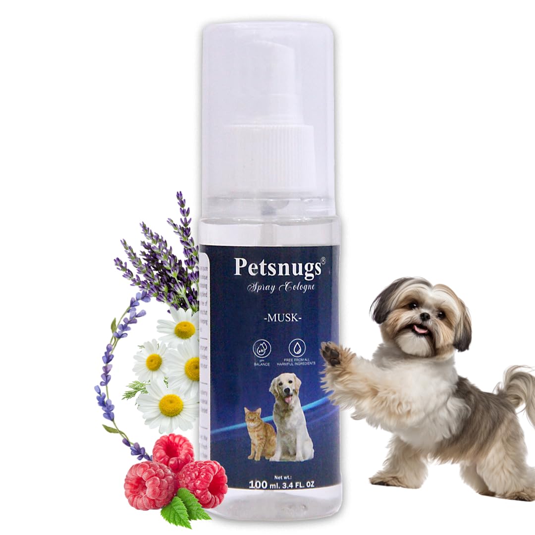 Petsnugs Dogs Perfume - 100 ml | Fresh Musk Scent | Shih Tzu | Fresh Very Nice Fragrance | Favourite Cologne (B0D2TBGF1X) Amazon Price History, Amazon Price Tracker