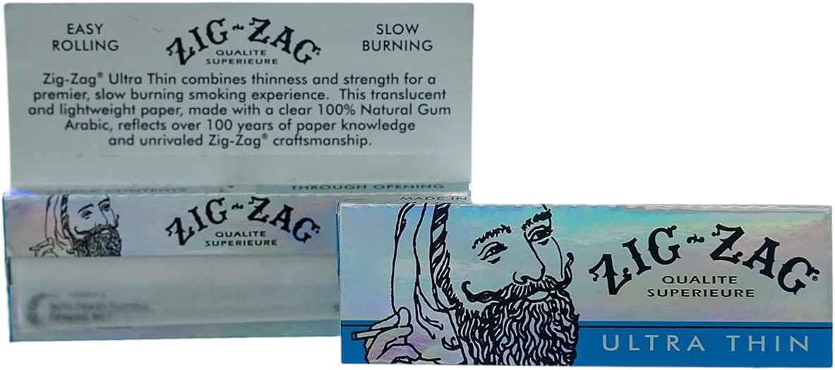 Zig Zag Ultra Thin 1 1/4 Rolling Papers 24pk Retailers Box