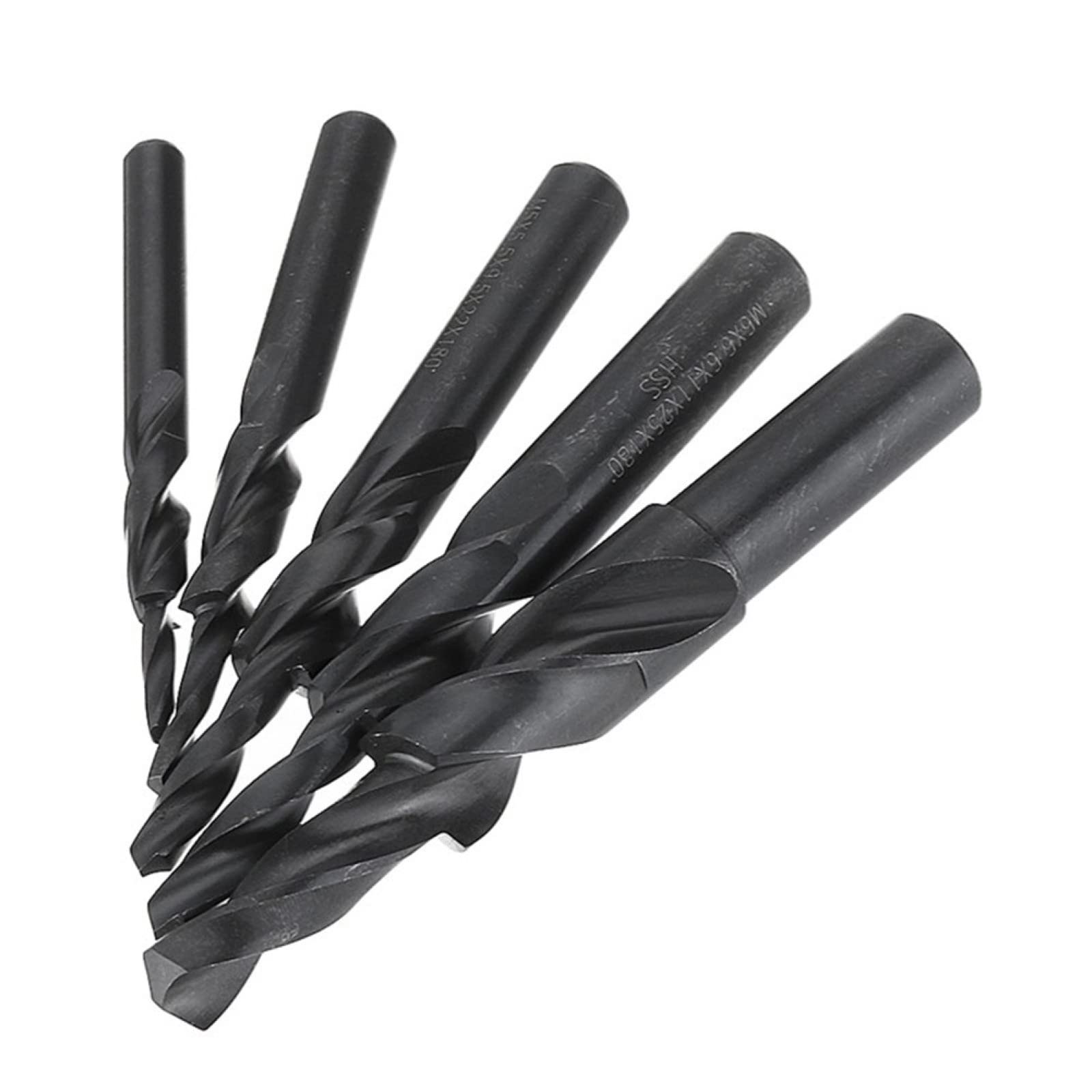 Zestaw wierteł, 1 szt. M4-M12 90/180 stopni HSS spiralne wiertło stopniowe z pogłębieniem stożkowym, odpowiednie do wiercenia i fazowania w metalu i materiałach niemetalicznych(1PC M12 90 Degree)