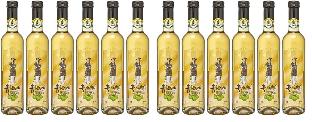 NÜWANG - Ume Pfaume Weinhaltiges Getränk (6 x 0,5L) (Packung mit 2)