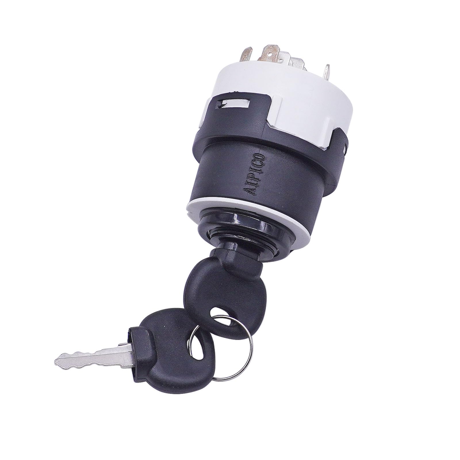 701/80184 50988 New Ignition Switch with 2 Keys for JCB 3CX 4CX New Holland LV60, B110B LB75.B LB115 B100BLR NH Case 85804674