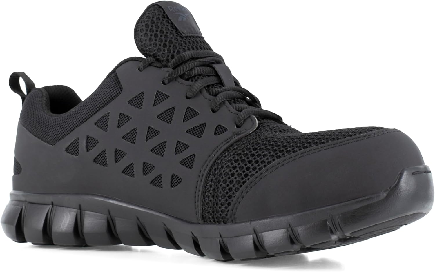 Reebok Work Mens Sublite Cushion Slip Resistant Composite Toe Work/Duty - Black - Image 4
