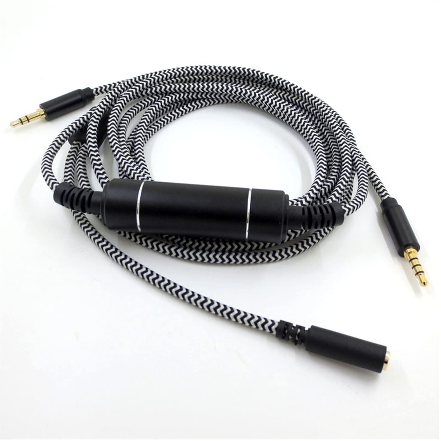 Partido Chat Link Pro Cable w/Cancelación de ruido Adaptadores para Elgato Captura de juegos HD60 S+/HD60/HD60 Pro Nintendo Switch/Xbox One/Xbox Series X/S/PS4/PS5(2.6m/8.5ft)