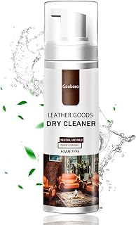 Leather Cleaner for Car Seats and Sofas, Leather Car Seat Cleaner, Leather Sofa Foam Cleaner, Car Upholstery Cleaner for Car Seats for All Leather Surfaces, Shoes, Bags, Chairs and Sofas, 200ml