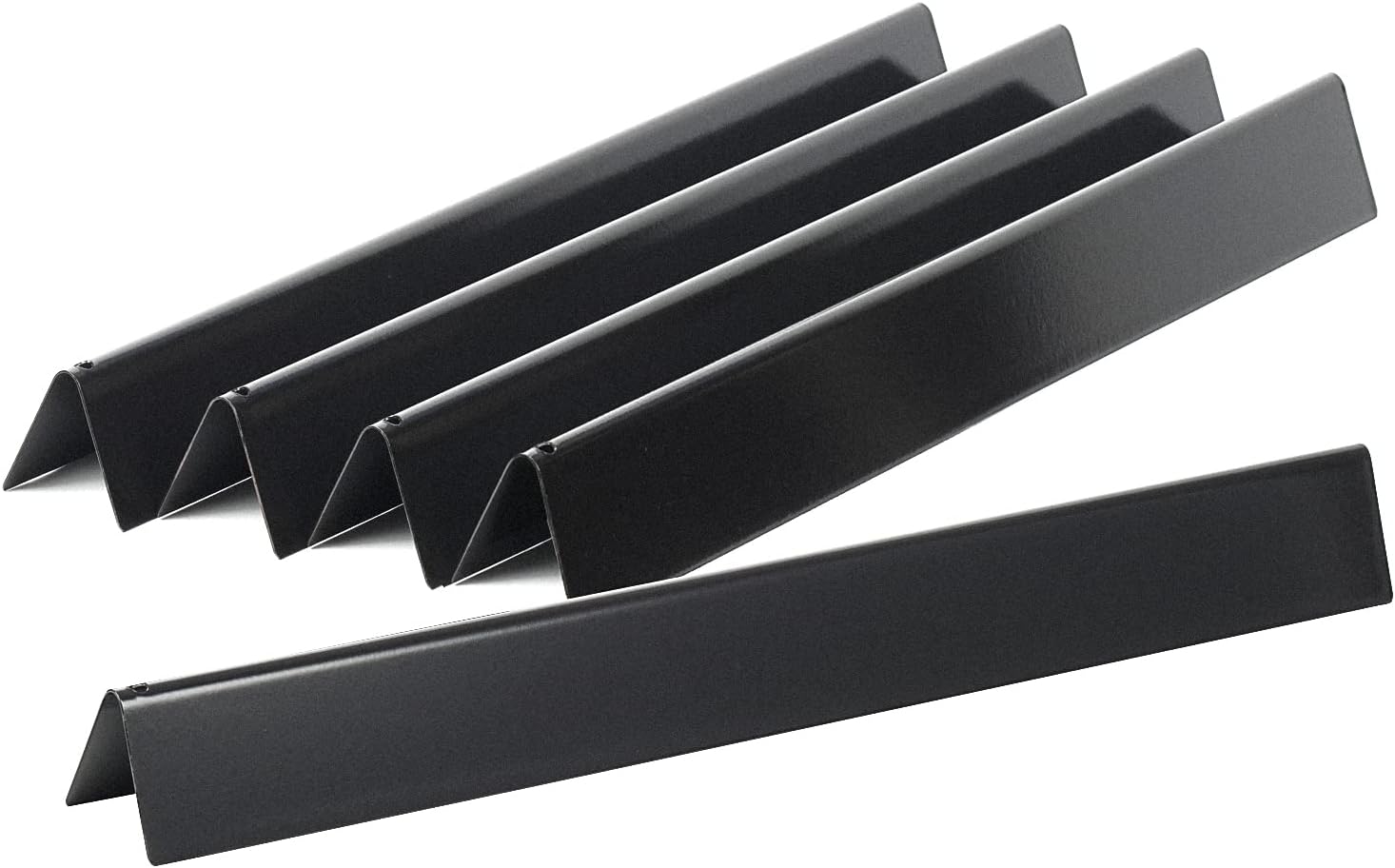 Apromise Grill Parts for Weber Grill - 7536 22.5 Inch Flavorizer Bars Replacement for Weber Genesis Silver/Gold B & C, Weber Spirit 300 Series (Side-Mounted Control) - Porcelain Enameled, 5 Packs