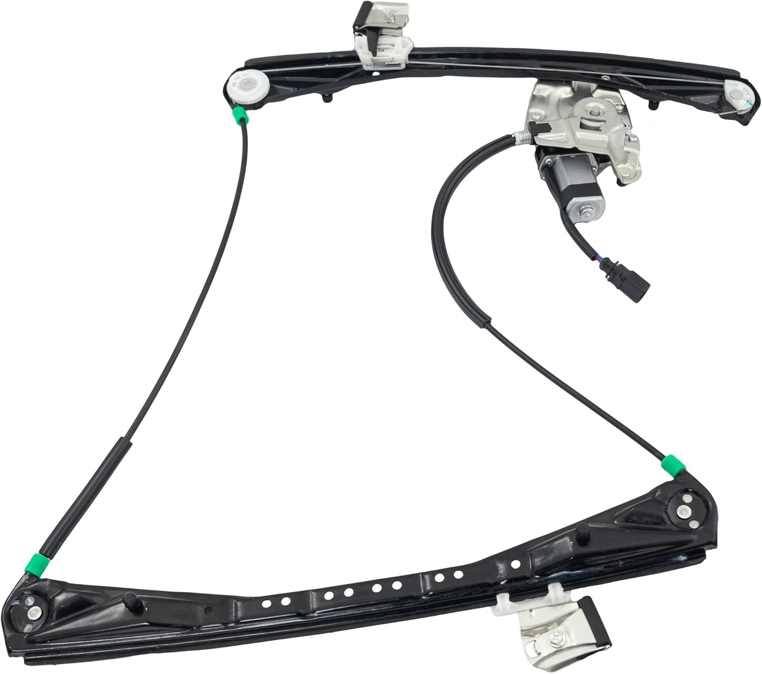 JC Whitney Window Regulator Front, Passenger Side Compatible with Lincoln LS 2000-2002, Jaguar S-Type 2000-2002 RH, Power, w/Motor JWJ462907