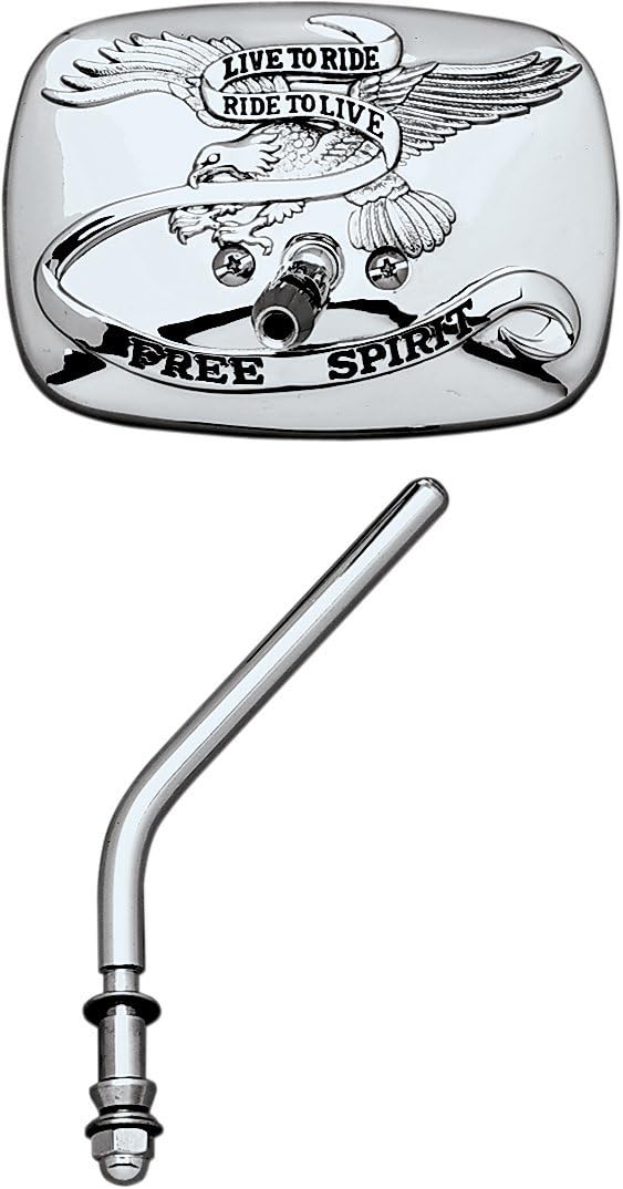 Emgo Mirror LT r RF - Left Chr Har - 20-31703A