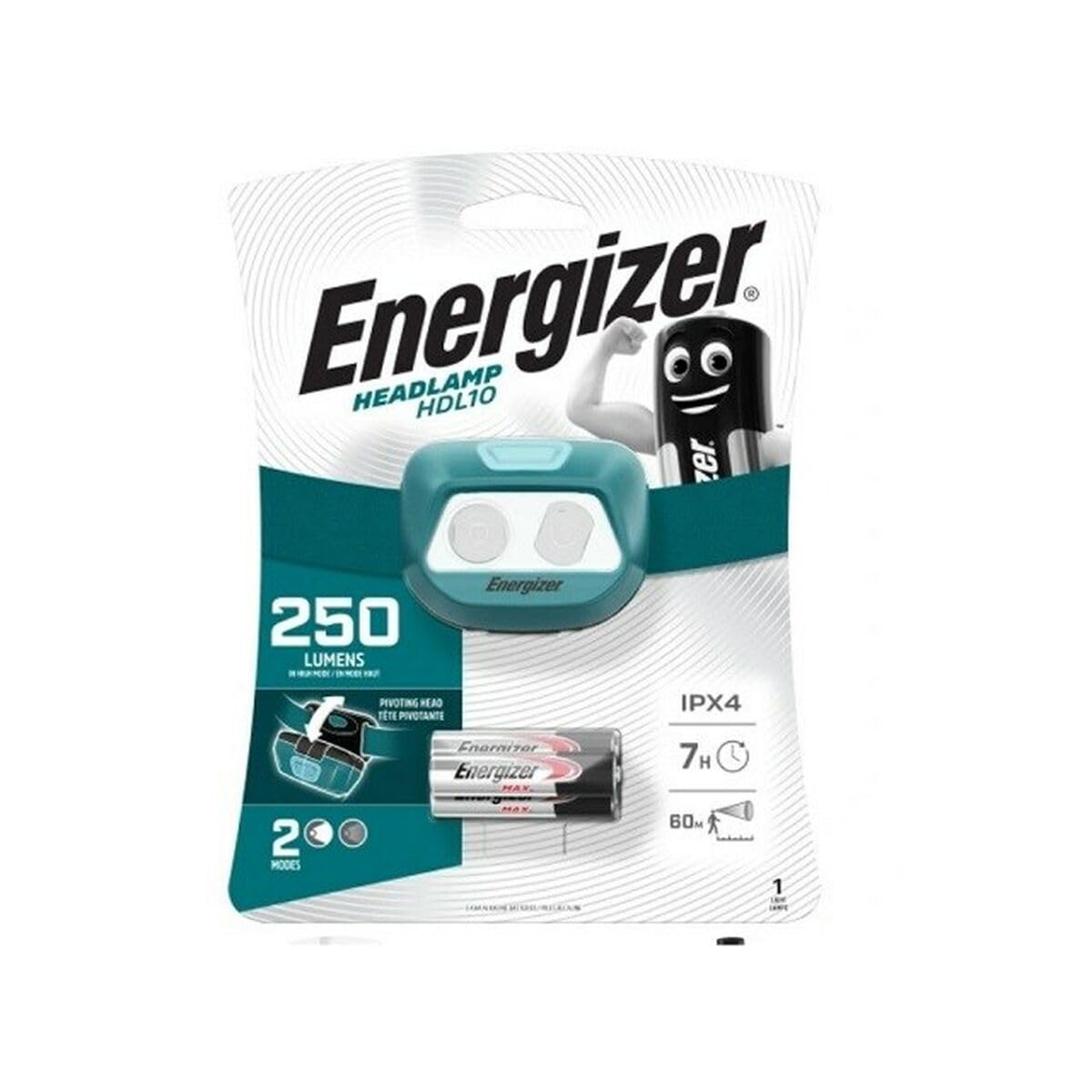 Energizer 444275 250 LM Flashlight, Multicoloured