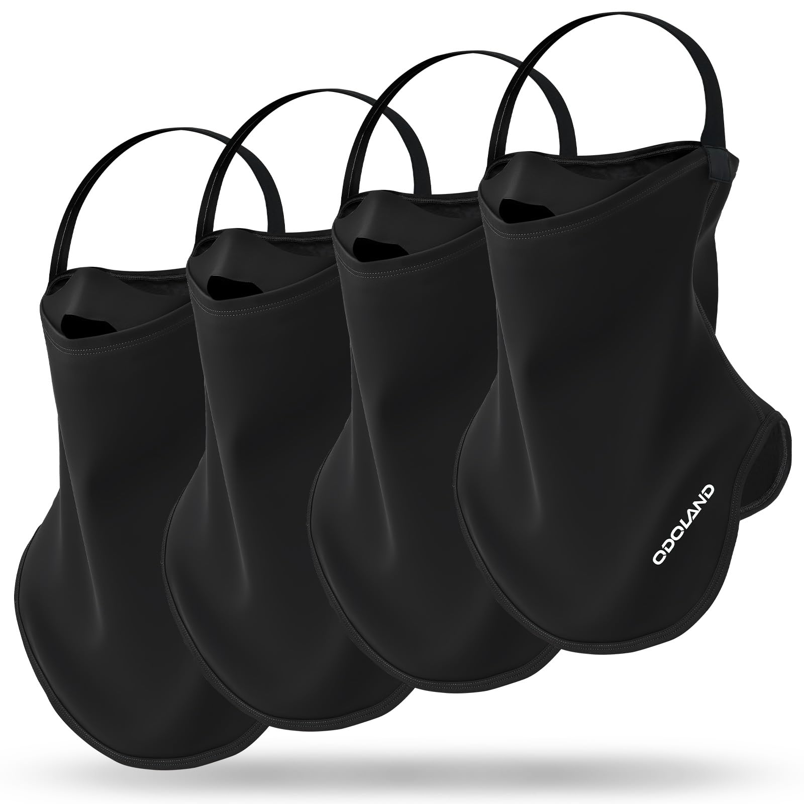 Odoland 2/4 Pack Ski Mask with Breathable Hole for Men Women, Balaclava Motorcycle Face Mask with Velcro for Riding Snowboard
