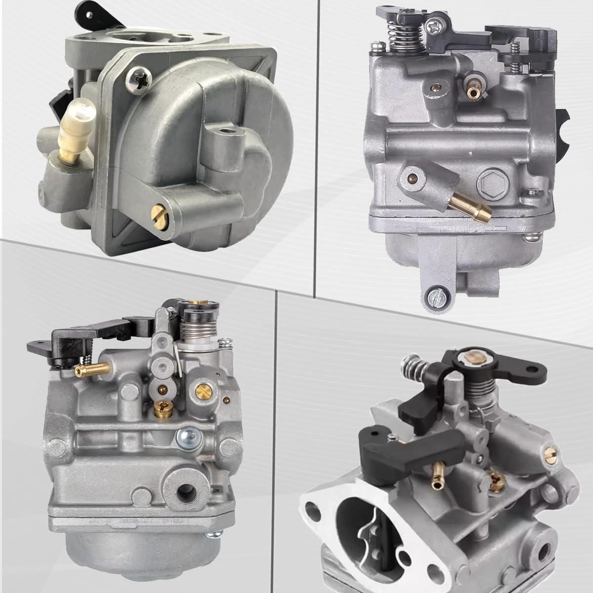 ZAMDOE 3R1032001 Carburateur Moteur Bateau pour Nissan pour Tohatsu pour Mercury Mariner 4 Temps 3.5HP 4HP 5HP 6HP MF3.5 MFS4 MFS5 NFS4 Moteurs Hors Bord Remplacer 803522T1 3AS032000 3R103200100