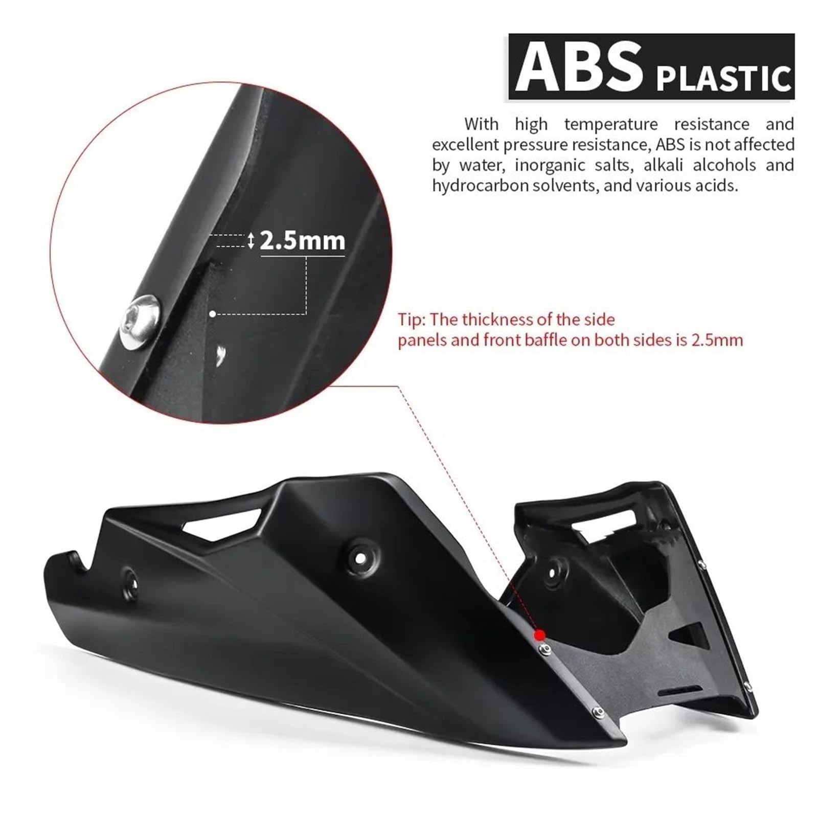 Pasuje do Honda CB750 Hornet CB 750 2023 2024 2025 Akcesoria ﻿Motocykl Belly Pan Bellypan Podwozie Spoiler Owiewka spojler tylnego zderzaka