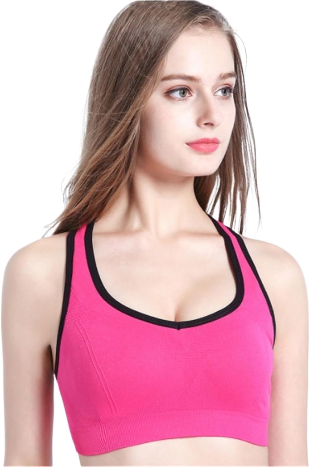 Sports Bras For Women Women's Sports Bra With Padded Seamless Suspenders For Yoga Gym Running Fitness Yoga Bra