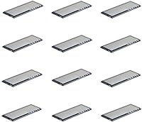 Vista 6 de Mirart Mango de tirar, perilla biselada de espejo acrílico autoadhesiva (2 unidades)