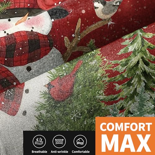 BOHARERS Avental de Natal para mulheres, aventais de cozinha com babador ajustável, avental de féria