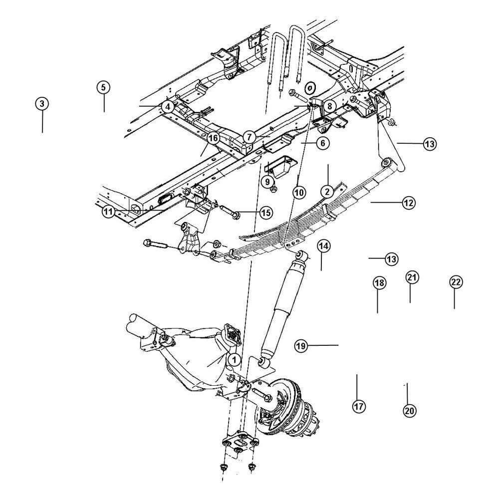 Amazon.com: MOPAR 52855648AE - Shackle Spring : Automotive 