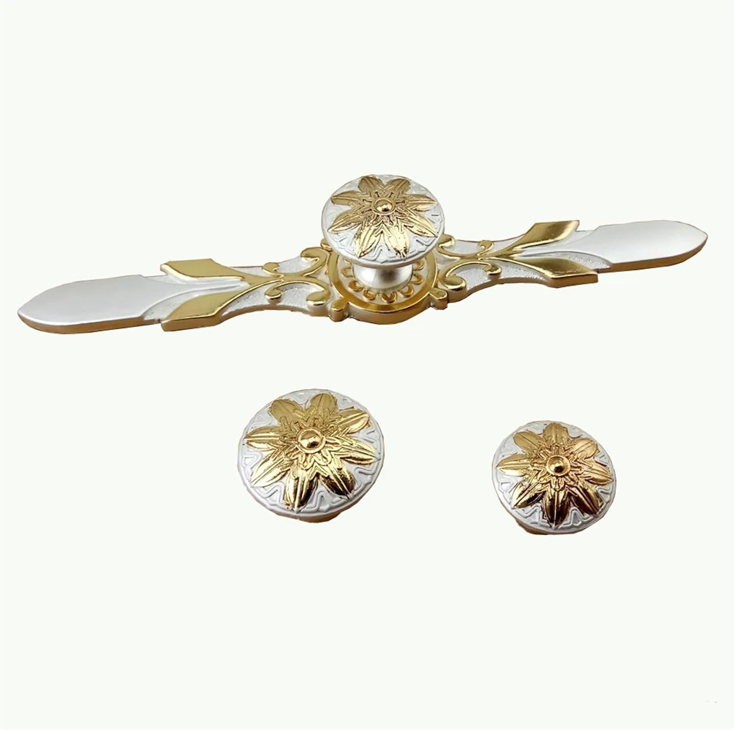 Furniture Handles Kitchen Cabinets Door Knobs Pull Drawer Wardrobe Cupboard Shoe Closet Handle 2Pcs(35mm)