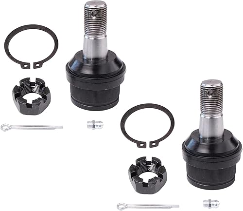 Miniatura 246 de Detroit Axle - Par de rótulas delanteras superiores para Chevy GMC Silverado Sierra 1500 Tahoe Yukon XL Suburban Cadillac Escalade ESV 2 juntas de