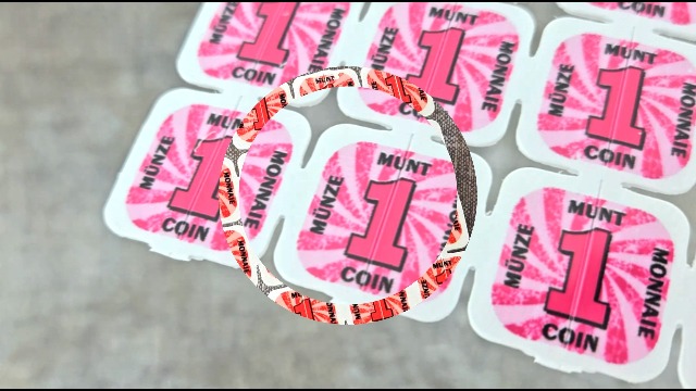 250 Jetons De Consigne Rouges - Diamètre 29mm Avec Motif Verre De Vin - Pour Buvette, événements, Festivals - 3