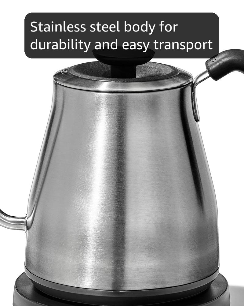 Amazon.com: OXO Brew Adjustable Temperature Pour Over Kettle, 1 L
