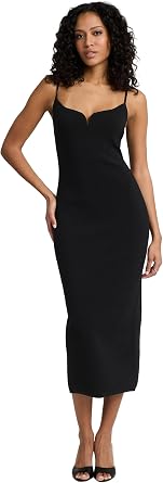 EXPRESS Womens Bodycon Sweater Midi Dress Sleeveless V-Wire Neckline Style with Flattering Fit and Soft Knit Fabric