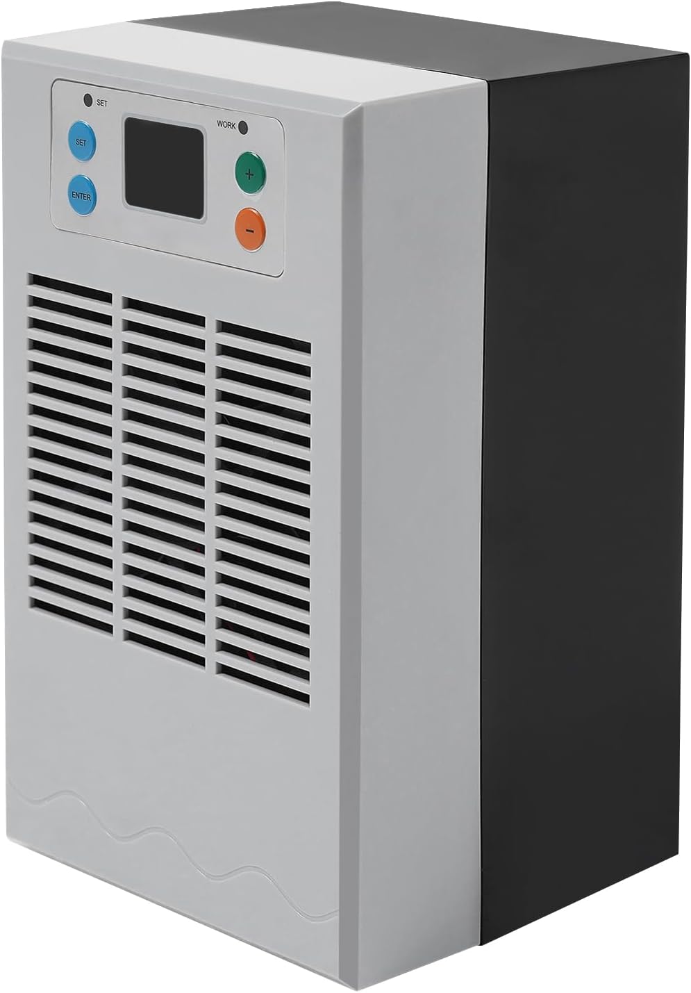 Aquarium Chiller, 100W Aquarium Water Hydroponic Cooling System Chiller Fish Shrimp Tank Cooler, LED Housing Digital Display Intelligent Temperature Control - Ideal for Aquatic Plants