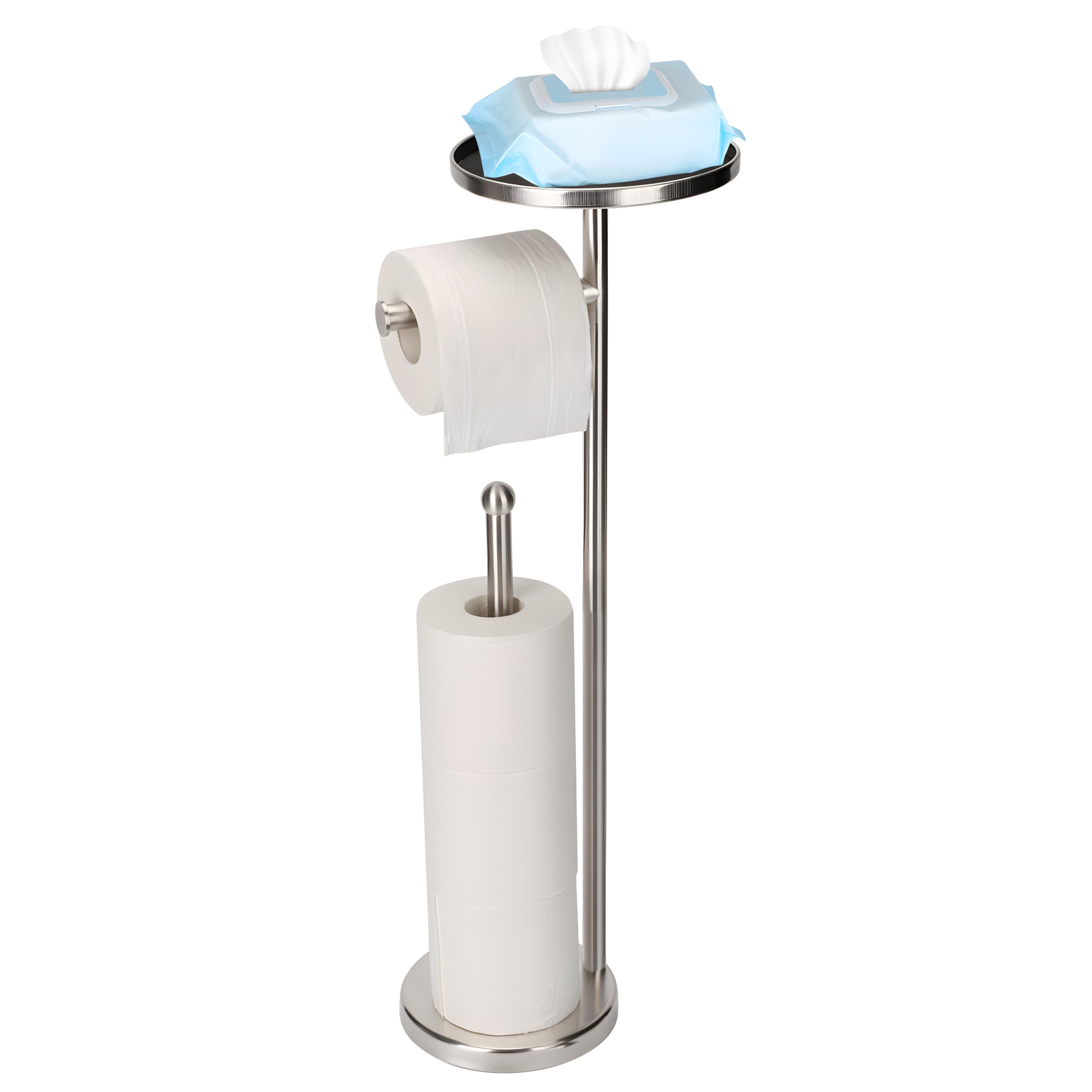 トイレ収納 Toilet paper holder Amazon.com: WAYDELI Toilet Paper Holder with Shelf