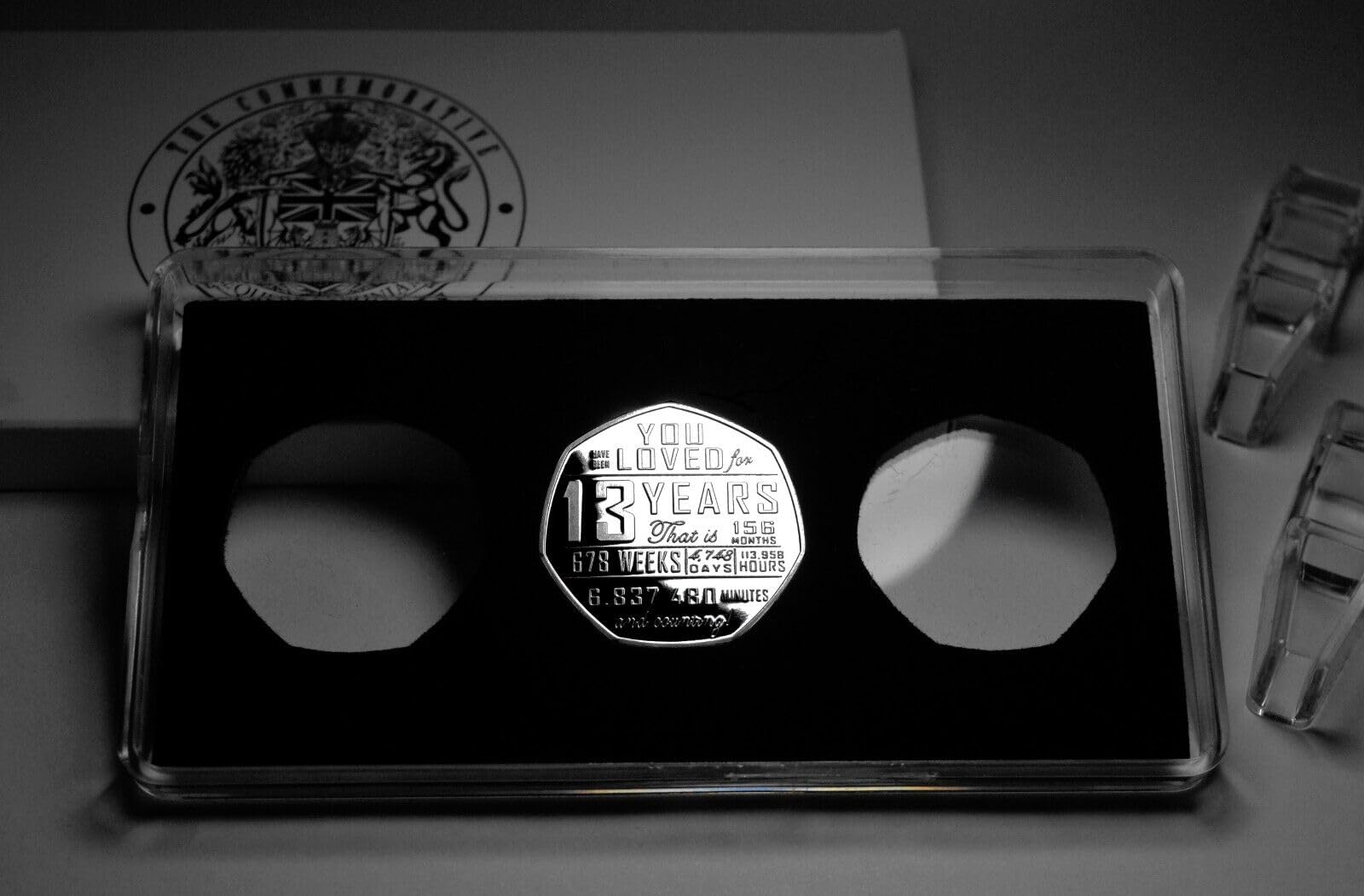 The Commemorative Coin Company Silver 13Th Birthday Commemorative In Presentation Case. Gift/Present. 13 Years Old Son/Daughter/Grandson/Granddaughter/Friend/Teenager