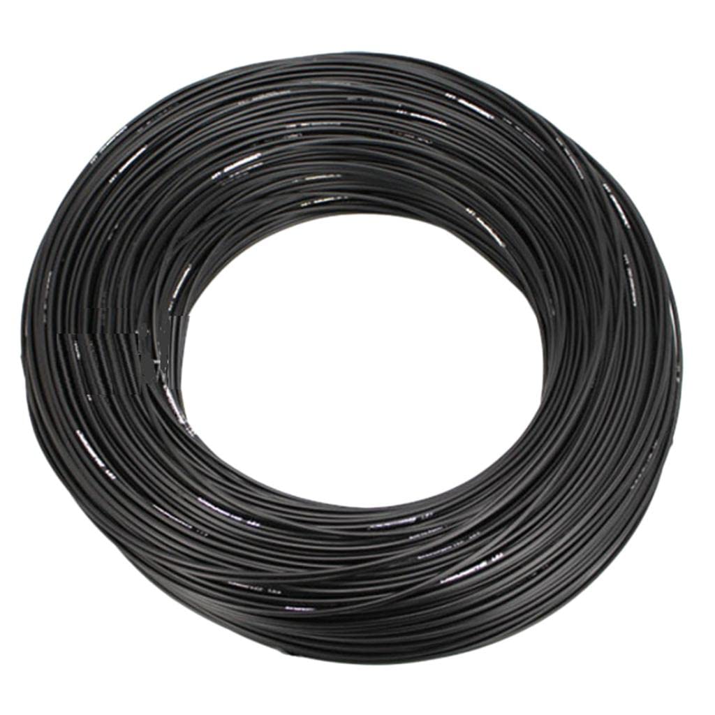 RNXRZANK 16ft Brake Shifter Cable Housing Black Outer Case Wrap Cover, 5mm