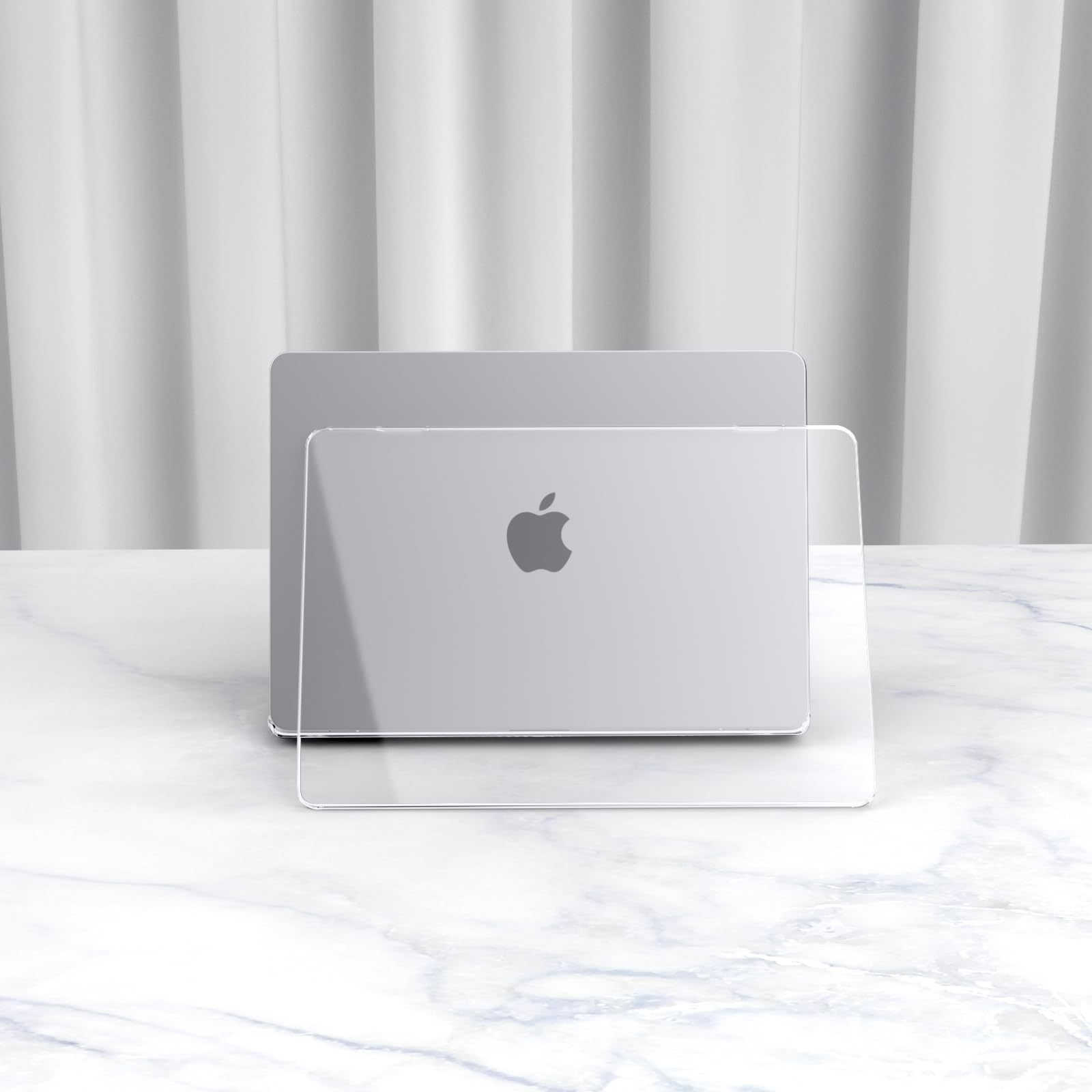 Cover compatibile con MacBook Pro 16" M5 M4 M3 M2 M1 Pro/Max A3428 A3429 A3403 A3186 A2991 A2780 A2485, versione 2026 2024 2023 2021, Custodia protettiva rigida, Trasparente cristallino