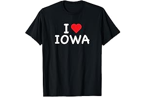 I Love Iowa University Throwback Design Classic T-Shirt