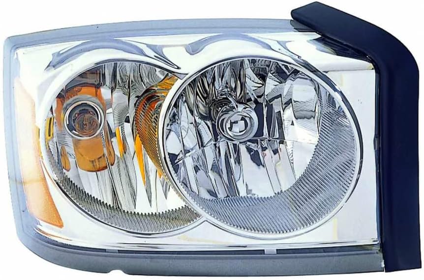 CarLights360: For 2006 2007 Dodge Dakota Headlight Assembly Driver Side w/Bulbs DOT Certified For CH2502170