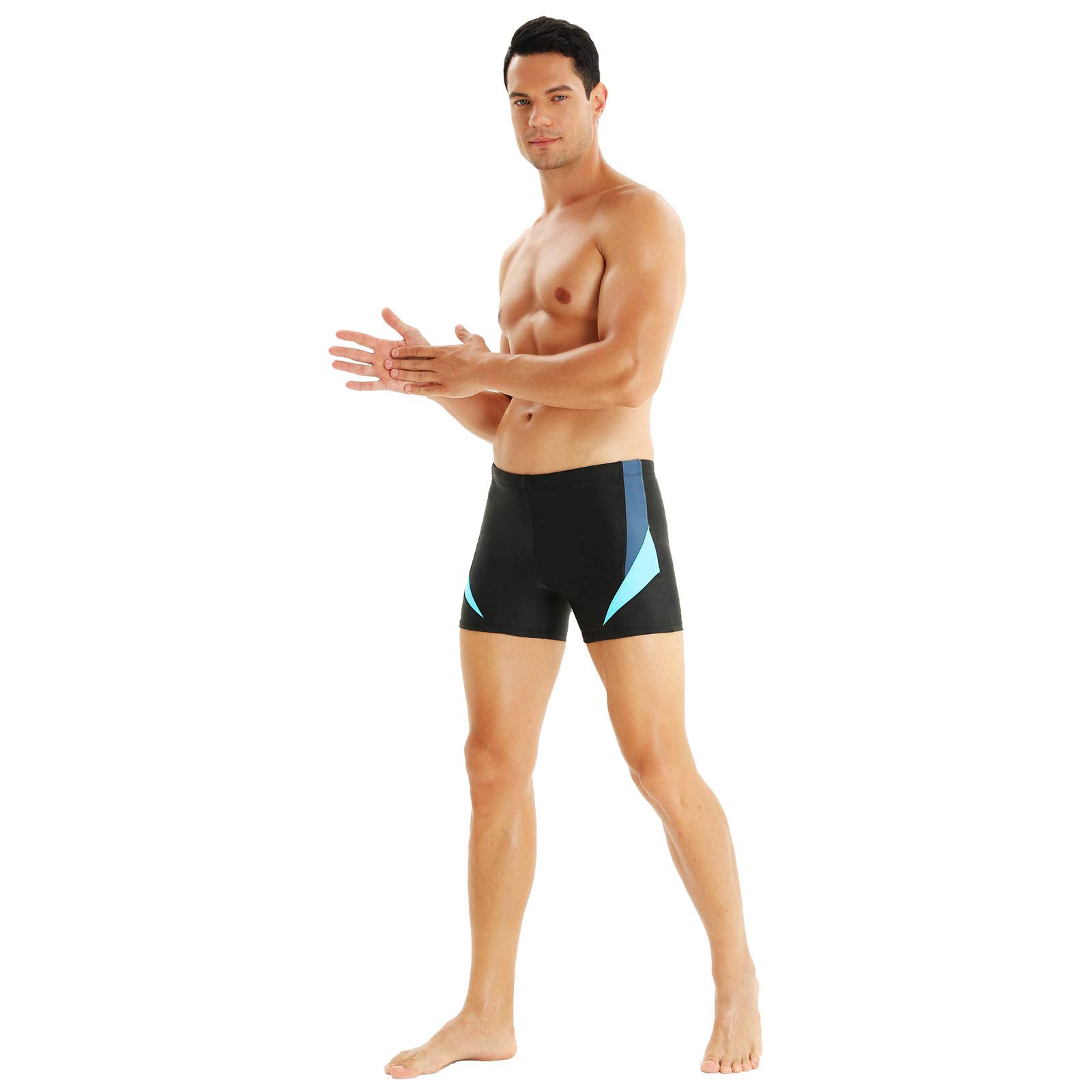 Bañador de Natación para Hombre Pantalones Cortos Protección UV Resistente al Cloro