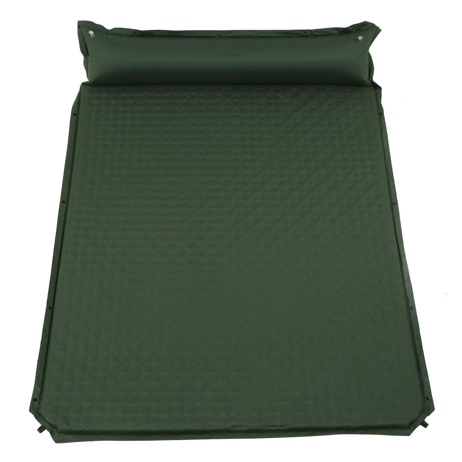 Camping-Matratze, Automatisches Aufblasen, Luftbett für Outdoor-Reisen, Komfortables Doppel-Design, 190 X 130 X 3 cm, Grün