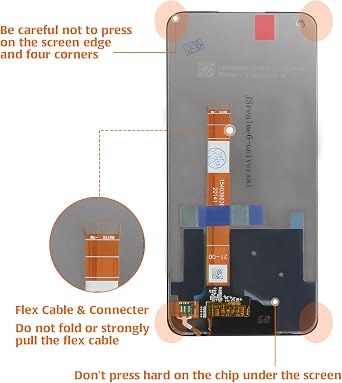 A-MIND Original for Oppo Realme 6 2020 RMX2001 LCD Display Touch Digitizer,for Realme 6 Screen Replacement Full Assembly Repair Kits with Tools