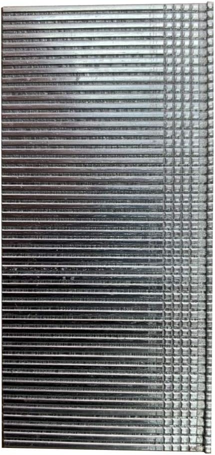 meite T25 16 Gauge 1-Inch Leg Galvanized Straight Finish Nails Normal Packing 2500 Counts/BOX (1 Case - 10 Boxes)