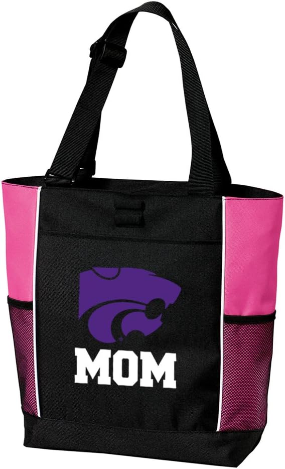 Broad Bay K-State Mom Tote Bag Proud Kansas State Mother Design Totes