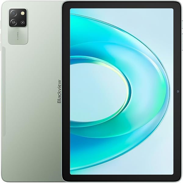 Blackview Tab 60 Pro | 10,1″ HD+ Display | 24GB RAM (8GB + 16GB) + 128GB (2TB) | Batteria 7700 mAh | Fotocamere 8 MP+5 MP | GPS | LTE | Dual SIM/TF | 2 anni di garanzia | Alga Verde - 1
