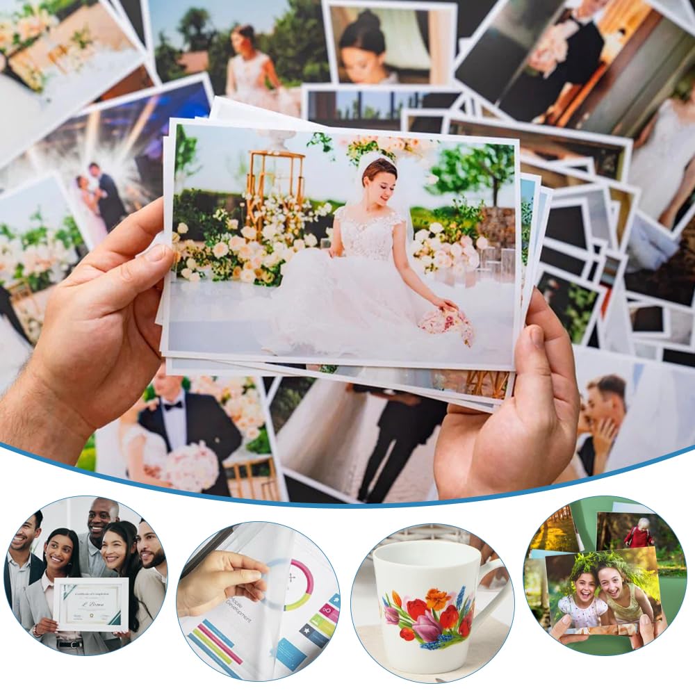 20 Piezas láminas de laminación en frío A4, Películas Laminadas Autoadhesivas con raspador, Impermeable Transparente brillantes Laminado Hojas, para copias botánicas, fotos, documentos, tarjetas
